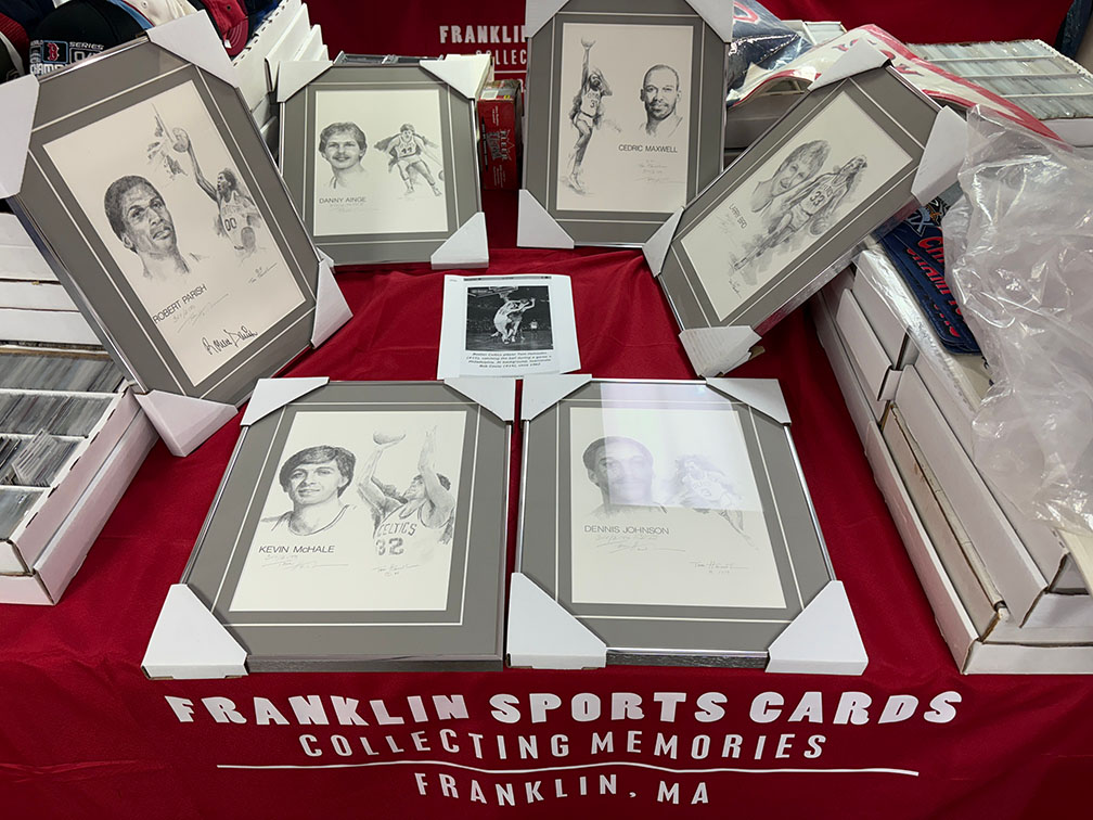 serialized cards Franklin Sports Cards